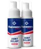 Theraworx Fast-Acting Joint Relief Foam - Joint Pain & Inflammation Relief (7.1oz Pack of 2 & 14.2oz Pack of 1) | Buy Internationally - Buy Online on GoSupps.com