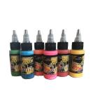ProAiir Water Resistant Face Painting Makeup Set - 6 Atomic UV Colors 1oz - Buy Online on GoSupps.com