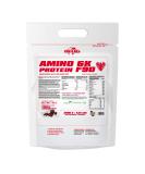 BWG Amino 6K Protein Shake - Triple Chocolate | 6 High-Quality Protein Sources with BCAAs & Glutamine for Muscle Building | 1 Pack (2.5 kg) - International Shipping Available - Buy Online on GoSupps.com