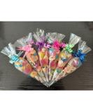 Pre Filled Vegan Themed Sweet Cones Assorted Fizzzy - Non Fizzy Sweet for Kids Birthday Party - Vegan Pick N Mix Sweets (1 Count (pack of 5)) - Buy Online on GoSupps.com