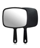 MIROTICS Black Hairdressing Hand Mirror with Handle - Pack of 1 - Buy Online on GoSupps.com