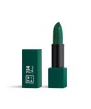 3INA MAKEUP - The Lipstick 734- Green Lipstick with Vitamin E & Shea Butter to Nourish the Lips - Long Lasting Lip Colour with Matte Finish and Creamy Texture - Vegan - Cruelty Free - Buy Online on GoSupps.com