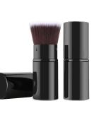 Falliny Retractable Foundation Makeup Brushes, Travel Flat Top Kabuki Powder Brush Portable Liquid Foundation Brush with Cover Perfect for Blending Liquid, Cream or Flawless Powder Cosmetics Foundation Makeup Brush Black - Buy Online on GoSupps.com