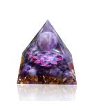 Pyramid Ogan Chakra Moonstone Energy Tower - Crystal Jewelry for Health & Wealth - Buy Online on GoSupps.com