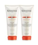 Kerastase Nutritive Duo Pack - Lait Vital Conditioner for Normal to Slightly Dry Hair 200ml | Buy 2 for Ultimate Hydration - Buy Online on GoSupps.com