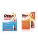 Otex Express Combi Pack Drops with Ear Syringe 10ml & Express Ear Drops 10ml. Clinically Proven Ear Wax Removal Drops For Excessive Hardened Ear Wax. Can Reduce The Need For Syringing + Express Ear Drops - Buy Online on GoSupps.com