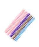 AMSDCN 100 Bundles EyeLashes Extension Blue Purple Russia Volume cilia (14mm 0.07mm-30D mix colors) - Buy Online on GoSupps.com