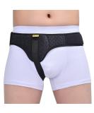 Tenbon Men's Hernia Belts | Inguinal Support & Medical Protection | Adjustable Hip Belt for Sports | Black (M) - Buy Online on GoSupps.com