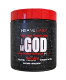 Insane Labz I am God Pre Workout, High Stim Pre Workout Powder Loaded with Creatine and DMAE Bitartrate Fueled by AMPiberry, Energy Focus Endurance Muscle Growth,25 Srvgs, Fruit Punch - Buy Online on GoSupps.com