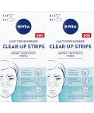 NIVEA Skin-Tanned Clear-Up Strips | 6 Face Cleaning Strips with Fruit Acid | Remove Blackheads & Impurities (2 Pack) - International Shipping Available - Buy Online on GoSupps.com