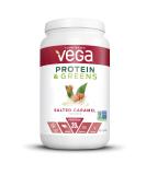 Vega Protein and Greens Salted Caramel - 20g Vegan Protein Powder Low Carb Dairy Free Gluten Free Non GMO - 1.7 lbs (25 Servings - Buy Online on GoSupps.com