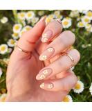 RikView Pink Almond Press on Nails - Medium Length Cute Acrylic Fake Nails - Buy Online on GoSupps.com