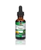 Nature's Answer Alcohol Free Sage Leaf Supplement 1 Fluid Ounce Gluten Free | Digestive Support | Promotes Mental Function | Benefits Gut Health - Buy Online on GoSupps.com