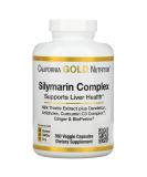 Silymarin Liver Health Complex - Milk Thistle, Curcumin, Artichoke, Dandelion & More - 360 Veg Capsules - Buy Online on GoSupps.com