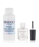 MEICOLY Rigid Collodion & Remover Kit - Professional Scar Makeup for Halloween SFX Cosplay & Theater Performance | Liquid Scar Solution with Brush - Buy Online on GoSupps.com