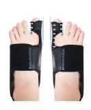 Bunion Correction Kit - 2pc Big Toe Spacers & Adjustable Splint for Hallux Valgus Relief | Orthopedic Toe Separators for Men & Women - Buy Online on GoSupps.com