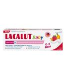 LACALUT Baby Toothpaste 0-2 Years | Fluoride & Xylitol | Raspberry Banana Flavor | 55ml - Daily Caries Protection - Buy Online on GoSupps.com