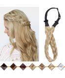 Buy Silk-Co Women s 5-Strand Blonde Hair Band - Elastic Braided Headband for Weddings & Vintage Styles | Ash Blonde Hair Extensions - Buy Online on GoSupps.com