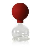 Premium Lauschaer Glass Cupping Set - 60mm Suction Ball for Professional Fireless Cupping Therapy - Hand-Blown Quality - Buy Online on GoSupps.com