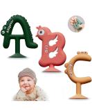 Buy Dcpshtry Baby Bite Toys - 3 Silicone Teething Toys for Dental Relief & Cognitive Development | Bath-Friendly for Ages 3-24 Months - Buy Online on GoSupps.com