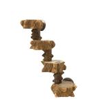 Generic Bird Ladder Bird Toy Bird Wooden Ladder Toy Wooden Parrot Bird Perch Stand Platform for Pet Training Bird Cage Accessories Decoration - Buy Online on GoSupps.com