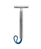 M hle Companion Razor - Unisex Safety Razor with Blue Cordel | Sustainable & Eco-Friendly Shaving - 1 Piece Pack - Buy Online on GoSupps.com