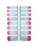 Summer Wiese Nail Foils - 16 Ultra-Thin Self-Adhesive Polish Strips in Red/Blue for Premium Nail Art on Natural & Gel Nails | International Shipping - Buy Online on GoSupps.com