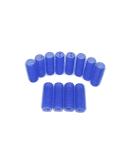 12PCS Heatless Roller Hair Curlers for Bangs - Create Natural Curly Hairstyle - Blue - Buy Online on GoSupps.com