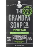 Buy Grandpa's Soap Pine Tar 4.25 Oz - 25 Bar Pack | Natural Skin Care | International Shipping Available - Buy Online on GoSupps.com