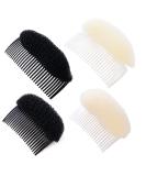 TCOTBE 4 Pcs Hair Bun Volume Inserts & Combs Set for Charming Hairstyles - Bun Maker & Styling Accessories for Women & Girls - Buy Online on GoSupps.com