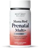 Mama Bird Prenatal Vitamin Methylated Prenatal Vitamins Organic Blend Vegan Methylfolate (Folic Acid for Pregnant Women) B12 Includes Bonus Healthy Pregnancy Secrets Once Daily 30 Ct Once Daily Prenatal 30 Count