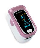 Pulse Oximeter Fingertip | Blood Oxygen Saturation Monitor | Spo2 & Respiratory Rate Monitoring - Rose Gold - Buy Online on GoSupps.com