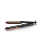 BaByliss Straight & Curl Brilliance 2-in-1 Straightener ST482E - Black & Copper | Premium Hair Styling for All Hair Types | International Shipping Available - Buy Online on GoSupps.com