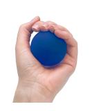 TheraBand Hand Exerciser Stress Ball - Blue Firm for Hand, Wrist, Finger, Forearm Grip Strengthening & Therapy - Relieve Joint Pain & Increase Flexibility - Buy Online on GoSupps.com