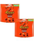 Chocolate Peanut Bundle With Reeses Minis Unwrapped Peanut Butter Cups 185g (2 Pack) - Buy Online on GoSupps.com