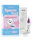 Sperm Test for Men - Male Fertility Test | Sperm Count Test Kit for Checking Sperm Concentration | Normal or Low Sperm Count | Accurate Private Rapid Result at Home - Buy Online on GoSupps.com