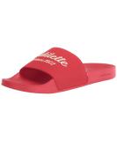 adidas Unisex-Adult Adilette Slides Sandal 12 Women/11 Men Vivid Red/Wonder White/Vivid Red - Buy Online on GoSupps.com