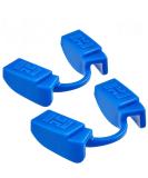 Weight Lifting Mouthpiece for Fitness | 2-Pack Blue Powerlifting Protection - Ideal for Strength Sports - Buy Online on GoSupps.com