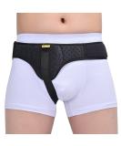 Buy Tenbon Hernia Belts for Men - Inguinal Support & Medical Protection | Adjustable Hip Belt - Black (L) - Perfect for Sports - Buy Online on GoSupps.com