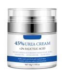 Urea Cream 45% & Salicylic Acid 2% - Best Callus Remover & Moisturizer for Dry Cracked Feet Hands & Elbows | Smoother Softer Skin - Buy Online on GoSupps.com