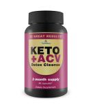 3-Month Supply Keto + ACV Detox Cleanse for Body & Colon | Advanced Formula with Fiber | Supports Digestion & Immune Health - Buy Online on GoSupps.com