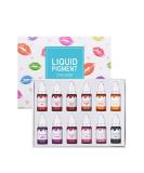 Novobey 12 Colors Liquid Lip Gloss Pigment Set - DIY Cosmetic Dye for Making Lip Gloss - Pure Plant Pigment for Lip Gloss Base - Buy Online on GoSupps.com