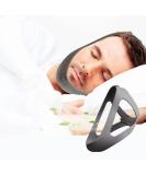 Anti Snore Chin Strap for CPAP Users | Breathable Stop Snoring Sleep Aid | Adjustable Jaw Support Belt for Men Women (Grey) - Buy Online on GoSupps.com