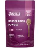Judee's Horseradish Powder 4 oz - Pure Powdered Horseradish Root for Dips, Sauces & More - Non-GMO, Gluten-Free - 4 Ounce (Pack of 1) - Buy Online on GoSupps.com