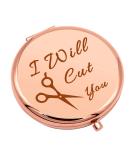 Compact Makeup Mirror for Hair Stylist - Perfect Gift for Hairdressers, Cosmetology Graduation, Birthday or Christmas - Buy Online on GoSupps.com