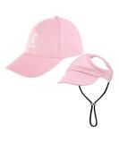 Buy Pawaboo Pet Baseball Cap | 2-Piece Parent-Child Dog Hats | Adjustable Sun Protection with Ear Holes | Large Pink Family Outdoor Caps - Buy Online on GoSupps.com