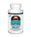 Source Naturals Lactase Digest - 180 Vegetarian Capsules for Lactose Intolerance - Buy Online on GoSupps.com