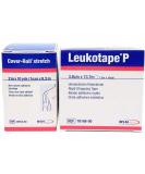 Leukotape P 1.5-Inch x 15-Yds & Cover-roll Stretch 2-Inch x 10-Yds Combo Pack (One Roll Each) 2 Piece Set - Buy Online on GoSupps.com