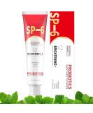 SP-6 Probiotics Ultra White Toothpaste - Brighten Your Smile & Freshen Breath | International Shipping - Buy Online on GoSupps.com