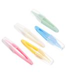 LALAFINA 5pcs Infant Nose Cleaning Tweezer Set - Soft Baby Booger Remover Tool for Ear, Nose, and Navel Care - Buy Online on GoSupps.com